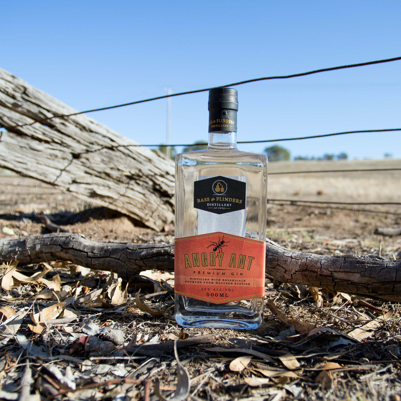 Bass & Flinders Distillery Angry Ant Gin Wooleen Station botanicals
