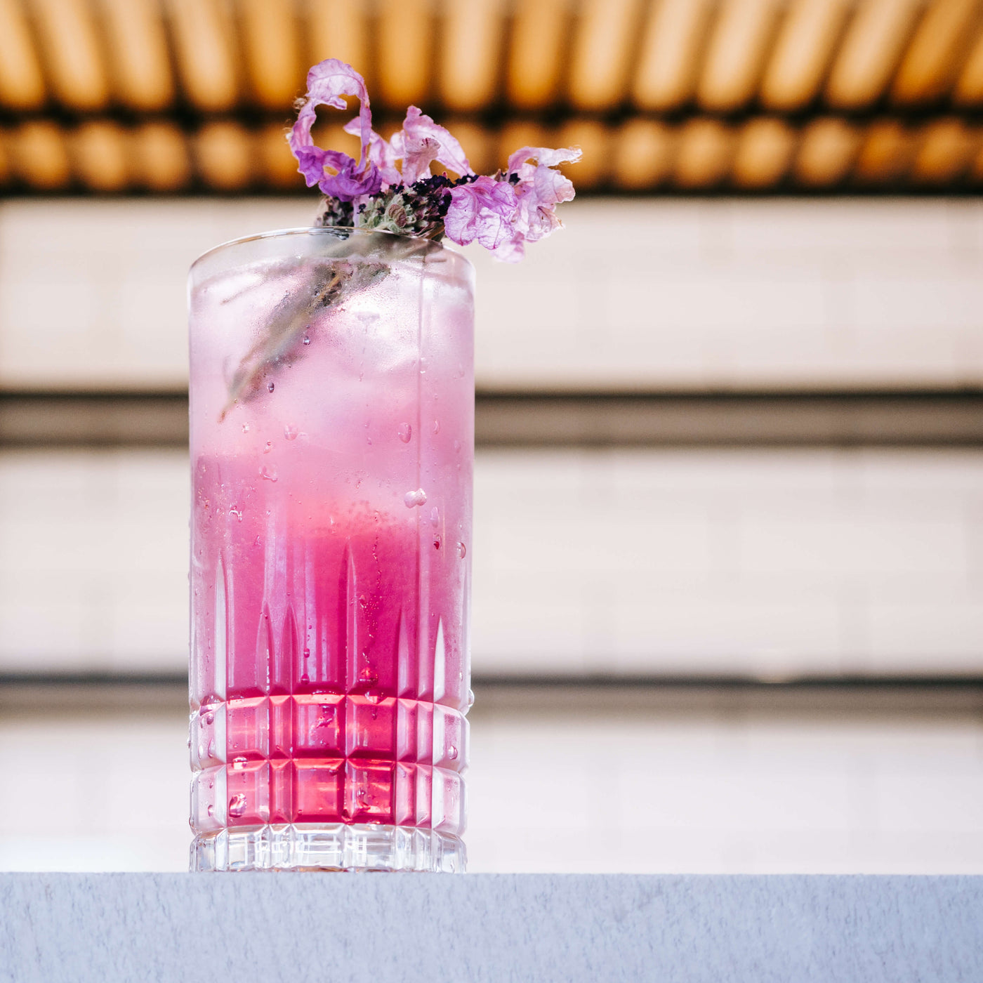 Bass & Flinders Distillery Botanicals in Bloom gin cocktail