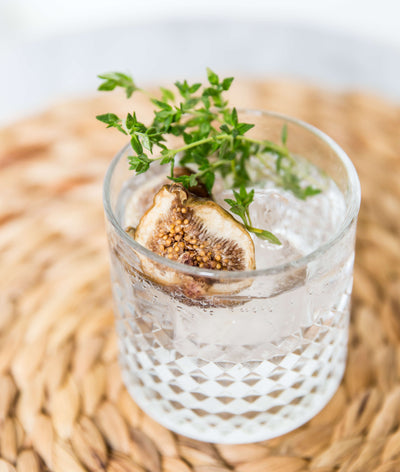 Cardamom and Fig Gin Fizz