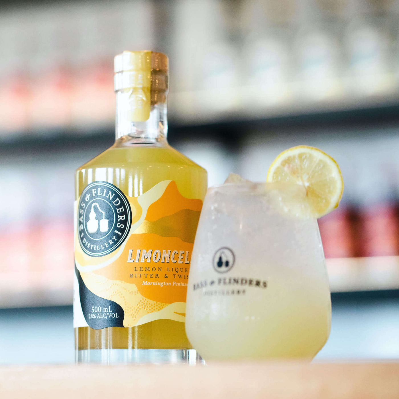 Bass & Flinders Distillery Limoncello Spritz Summer cocktail