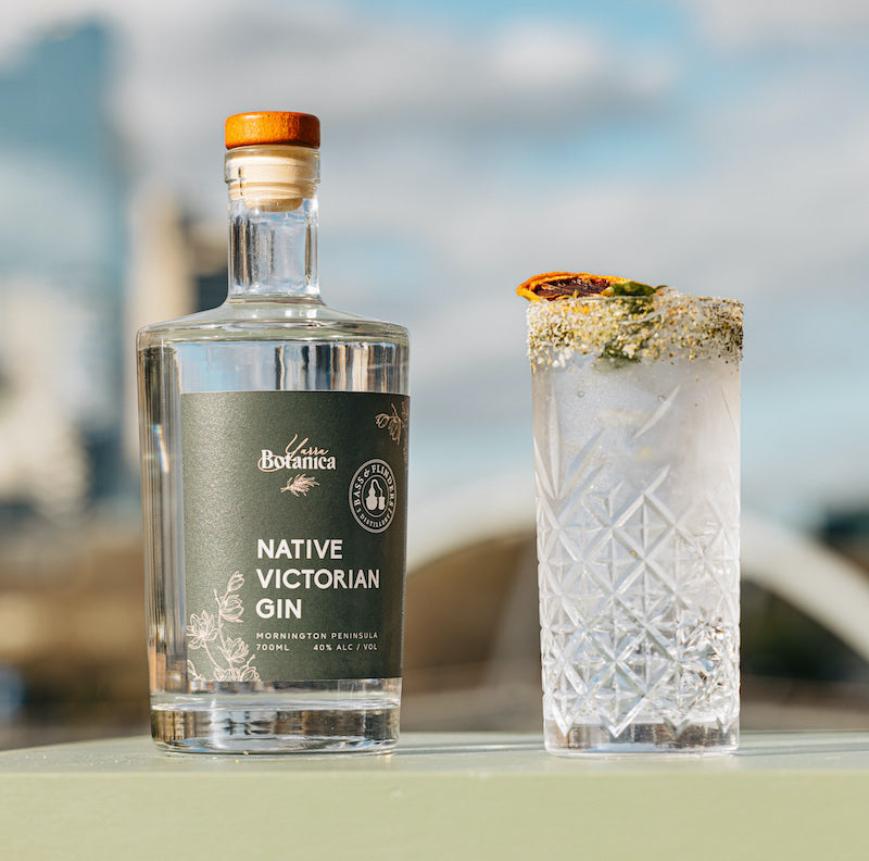 Bass & Flinders Distillery Yarra Botanica Native Victorian Gin collaboration