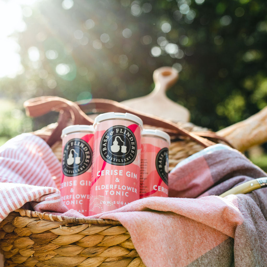 Cerise & Elderflower G&T Cans – Cherry, Raspberry & Floral Spritz