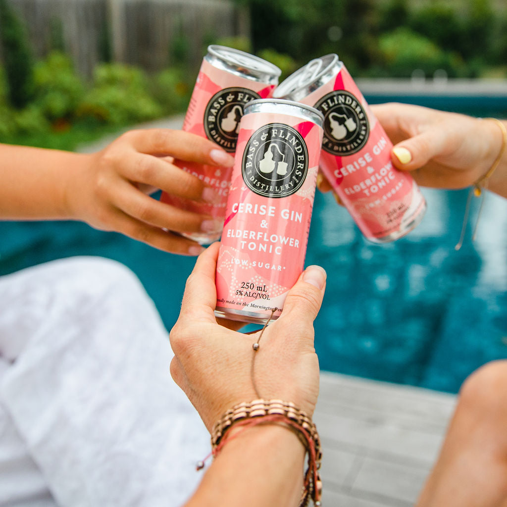 G Night エルセーヌ　ドリンク Cerise & Elderflower G&T Cans – Cherry, Raspberry & Floral Spritz