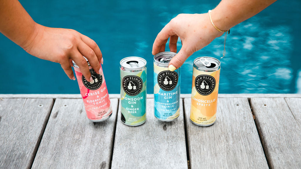 Limoncello Spritz Cans – Zesty & Refreshing | Bass & Flinders