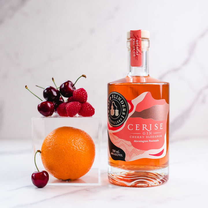 Cerise Gin – Cherry, Raspberry & Hibiscus | Bass & Flinders