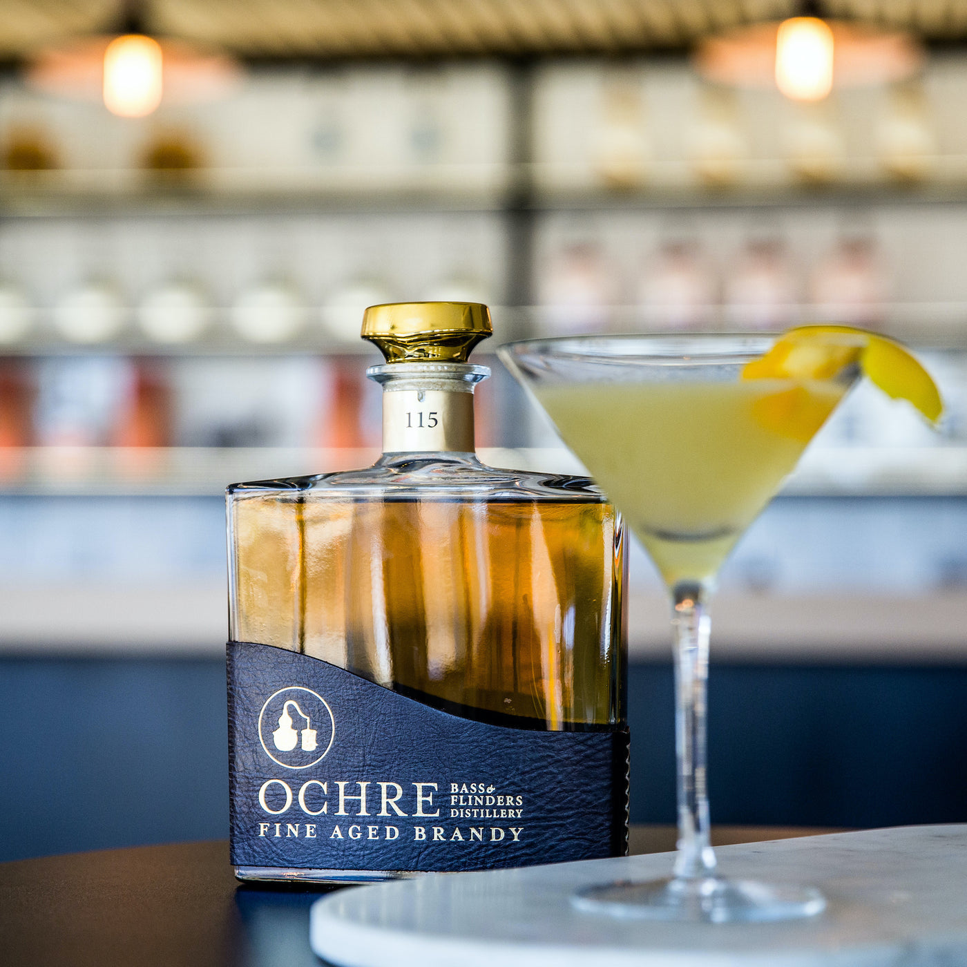 Bass & Flinders Distillery Ochre Fine Aged Brandy cocktail