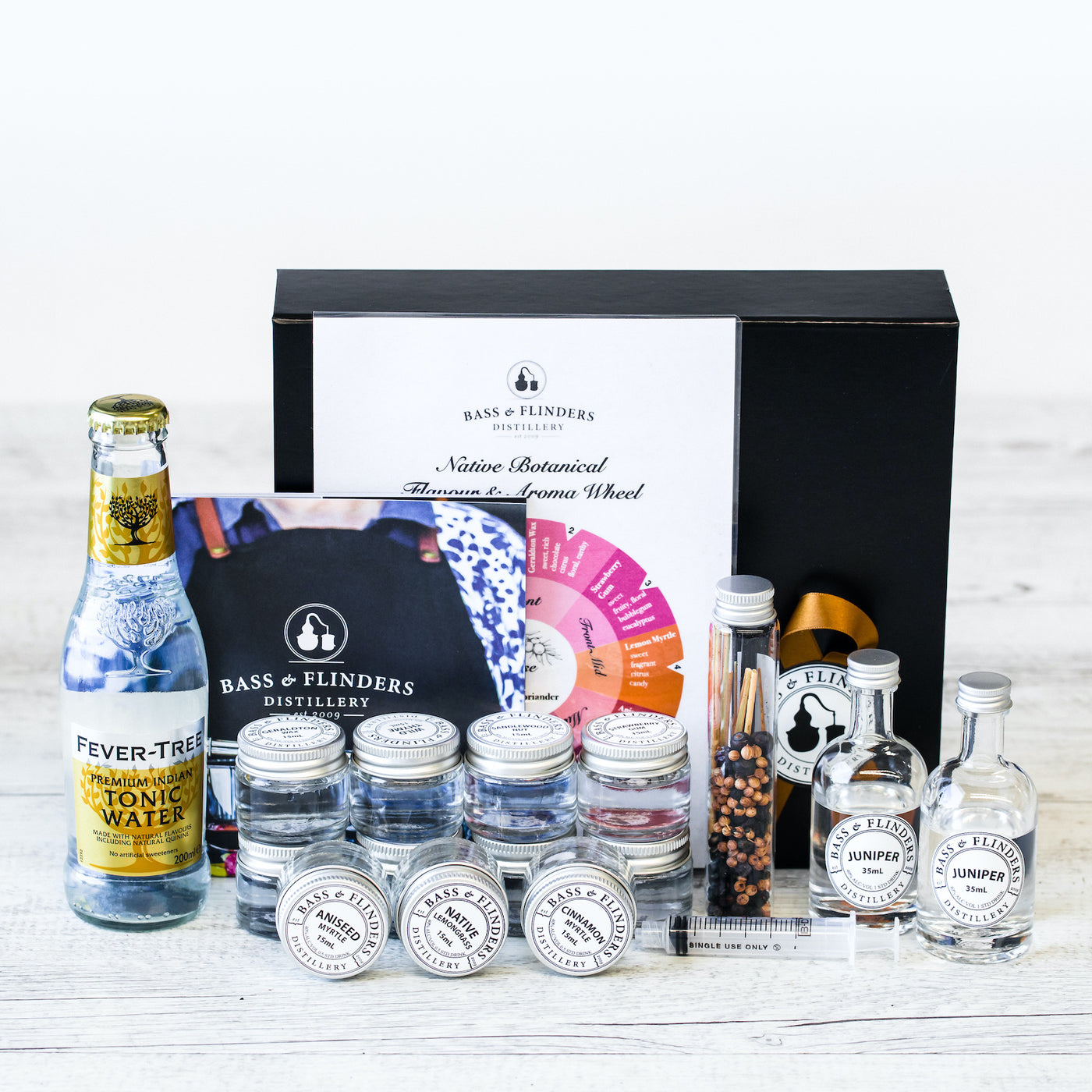 Bass & Flinders Distillery Gin Masterclass Kit at home