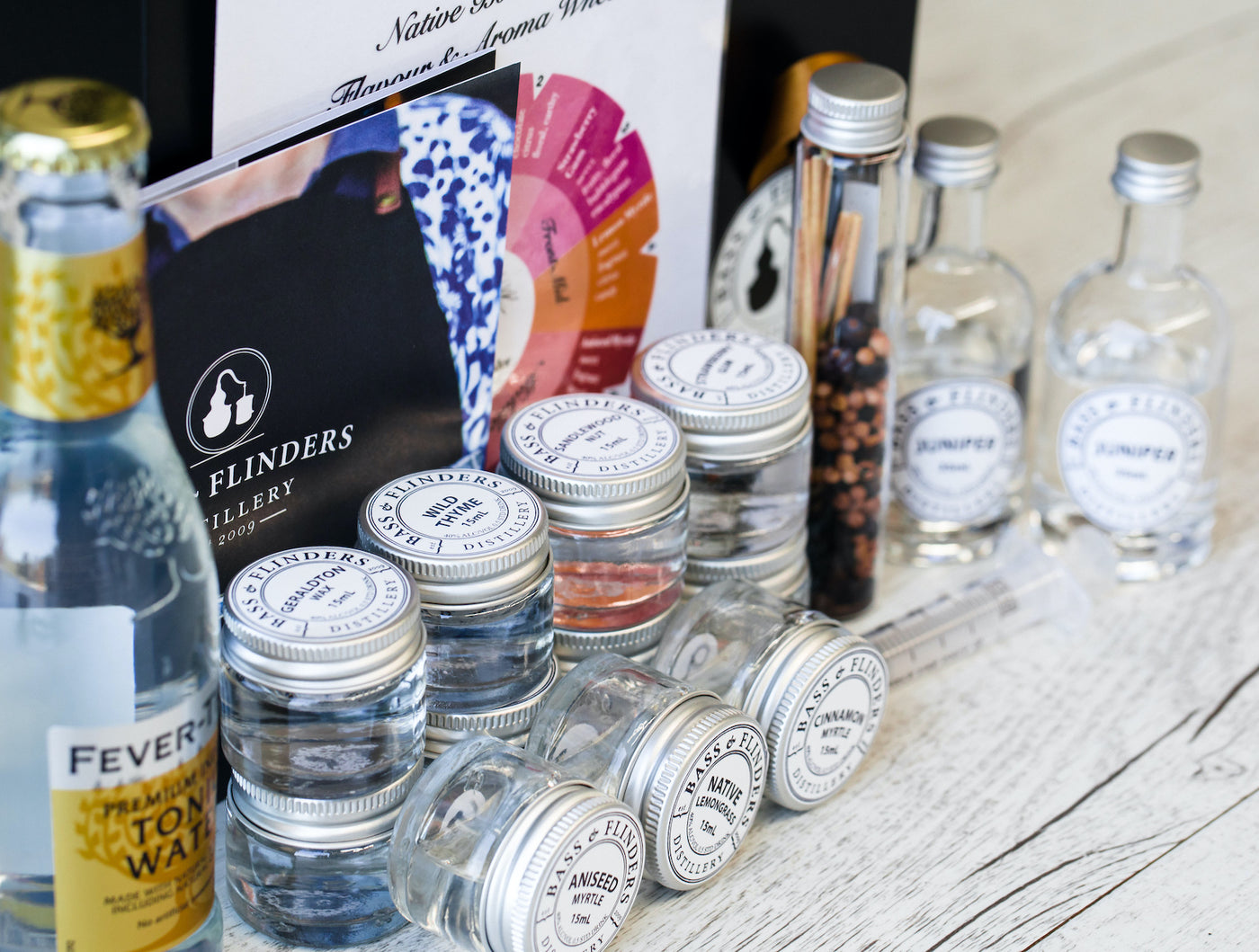 Bass & Flinders Distillery Gin Masterclass Kit at home