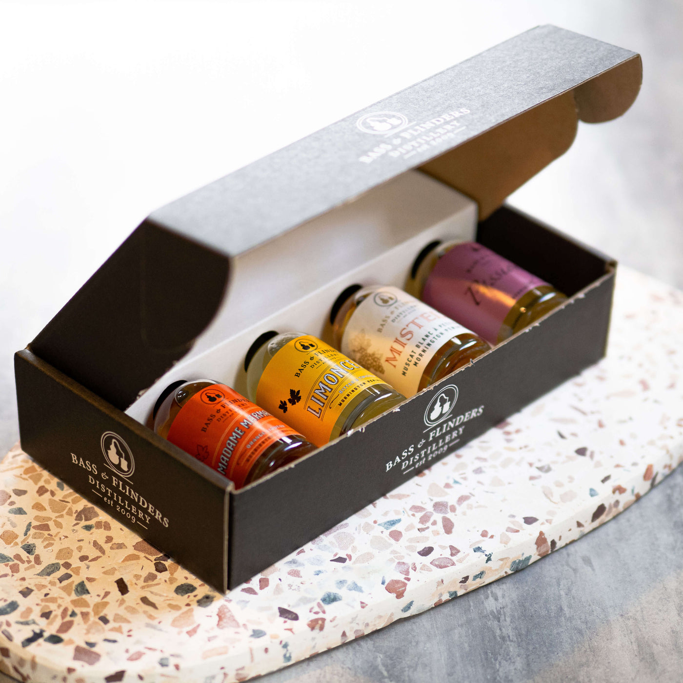 Bass & Flinders Distillery Liqueurs Gift Pack selection