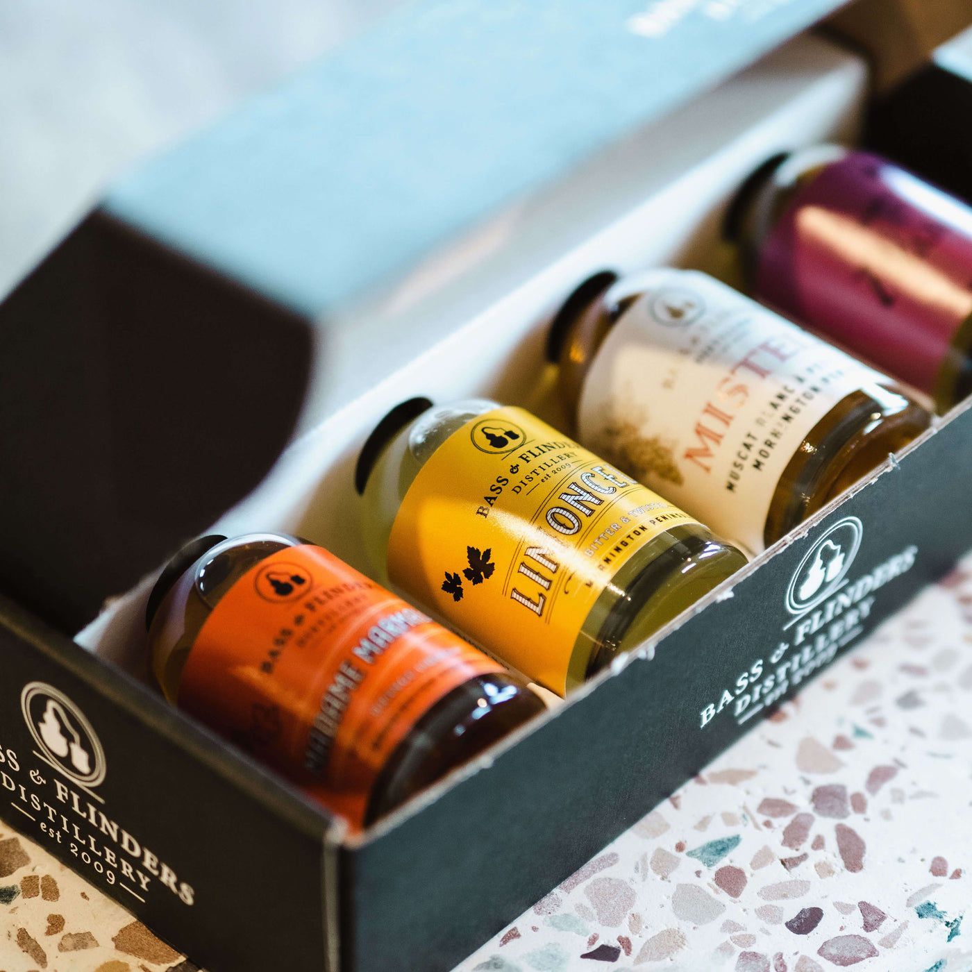 Bass & Flinders Distillery Liqueurs Gift Pack selection