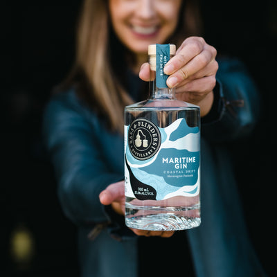 Bass & Flinders Distillery Maritime Gin Coastal Drift Gin bottle new label