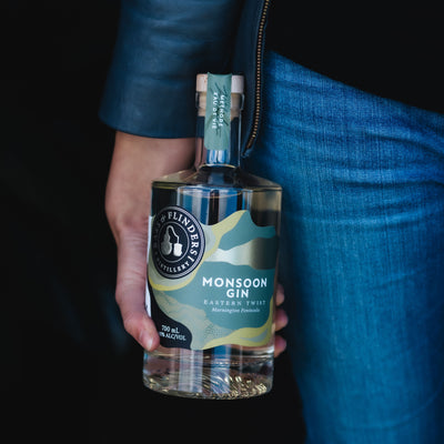 Bass & Flinders Distillery Monsoon Gin Eastern Twist bottle